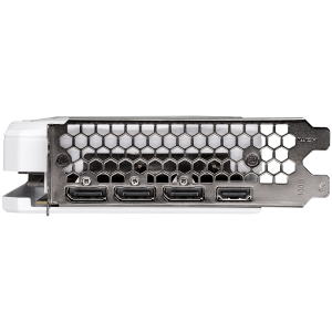 Palit RTX 4060Ti White 8GB GDDR6, 128 bits, 2310/2535 Mhz, 1x HDMI 2.1a, 3x DP 1.4a, two fan, 1x 8-pin Power connector, recommended PSU 650W, NE6406T019P1-1048L