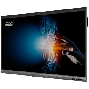 PRESTIGIO SOLUTIONS Multiboard 110" Light+ Series UHD 4K, Android 13, Dual Wi-Fi, 20TP, NFC, Camera, Touch Pen