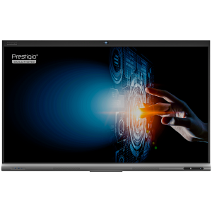 PRESTIGIO SOLUTIONS Multiboard 110" Light+ Series UHD 4K, Android 13, Dual Wi-Fi, 20TP, NFC, Camera, Touch Pen