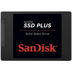 SANDISK SSD PLUS 480GB - 2.5” SATA SSD, up to 535MB/s Read and 445MB/s Write speeds