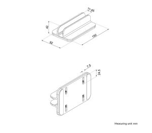 Стойка Neomounts Laptop holder 11-17" - universal