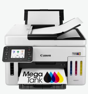 Мастилоструйно многофункционално устройство Canon MAXIFY GX6140 All-In-One, White&Black
