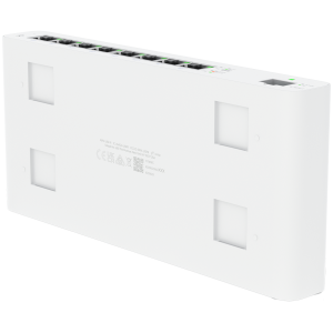 (8) GbE RJ45 ports with 27V passive PoE output Router