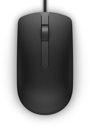 Мишка Dell MS116 Optical Mouse Black