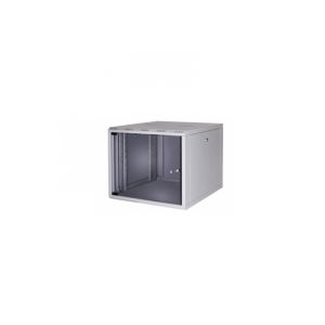 Комуникационен шкаф Formrack 19" Wall Mounted rack 9U SOHO 512/400mm, height: 448mm, loading capacity: 50kg., tempered glass door, 19" front rails