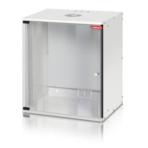 Комуникационен шкаф Formrack 19" Wall Mounted rack 12U SOHO 512/400mm, height: 582mm, loading capacity: 50kg., tempered glass door, 19" front rails