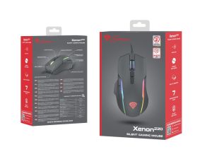 Мишка Genesis Gaming Mouse Xenon 220 6400dpi with Software Illuminated Black