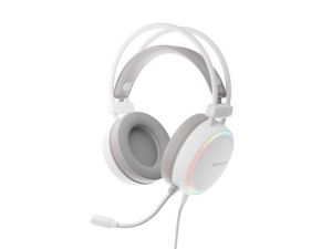 Слушалки Genesis Headset Neon 613 G2 With Microphone RGB Illumination White