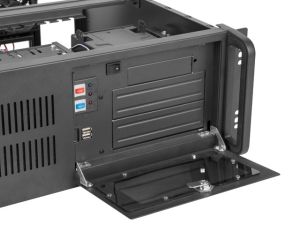 Кутия за сървър Lanberg rackmount server chassis ATX 450/10 19"/4U