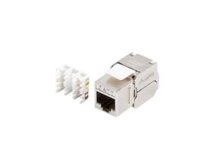 Конектор Lanberg keystone module toolless rj45 CAT.7 ftp 180°