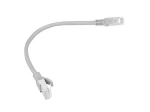 Кабел Lanberg patch cord CAT.5E 0.25m, grey