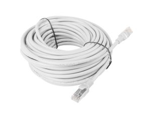 Кабел Lanberg patch cord CAT.5E 15m, grey