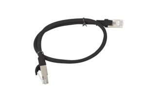 Кабел Lanberg patch cord CAT.6 0.5m, black