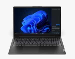 Лаптоп Lenovo V15 G5 IRL Intel Core i3-1315U (up to 4.5GHz, 10MB), 8GB DDR5-5200, 512GB SSD, 15.6" FHD (1920x1080) TN AG, Integrated UHD Graphics, WLAN, BT, HD 720p Cam, 3 cell, Black, DOS, 3Y CCI
