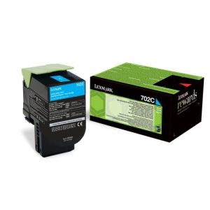Консуматив Lexmark 70C20C0 CS/CX310, 410, 510 Cyan Return Programme 1K Toner Cartridge