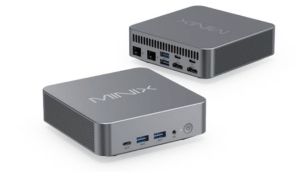 Настолен компютър MiniX NGC N512 Intel Core i5-12600H, 16GB, 512GB SSD, Dual LAN, Dual HDMI, USB-C, Windows 11 Pro