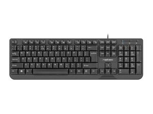 Клавиатура Natec Keyboard Trout US Layout Slim, Black 