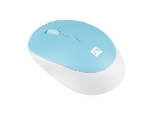Мишка Natec Mouse Harrier 2, 1600 DPI Bluetooth 5.1 White-Blue