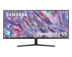 Монитор Samsung 34S50GC, 34" VA, 100 Hz, 5 ms GTG, 3440x1440, 300 cd/m2, 3000:1, HDR 10, AMD FreeSync, PBP, Eye Saver, Flicker Free, Display Port 1.2, 2xHDMI 2.0, Headphone Jack, 178°/178°, Black
