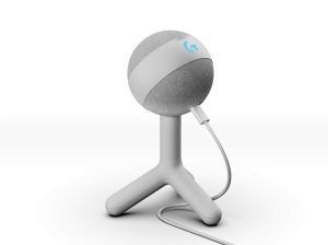 Динамичен микрофон Logitech YETI ORB White