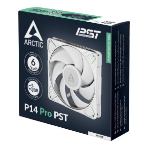 Вентилатор ARCTIC P14 Pro PST White - 140mm PWM