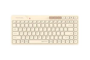 A4tech FBK26C AS Cafe Latte Fstyler безжичнa мини тиха клавиатура, Multi-mode, кирилизирана