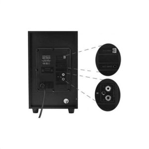 Озвучителна система 2.1 Creative SBS E2500,Bluetooth,FM, 30W, Черен