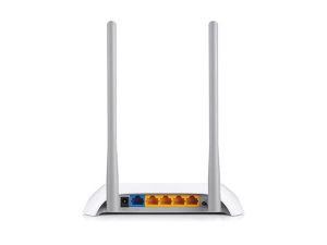 Безжичен рутер TP-LINK TL-WR840N, 2.4 GHz, 300Mbps, 10/100