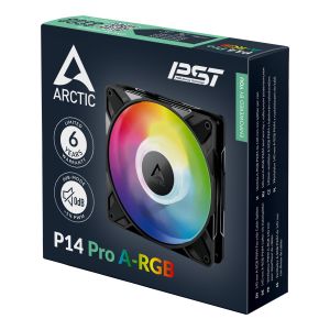 Вентилатор ARCTIC P14 Pro A-RGB - 140mm PWM