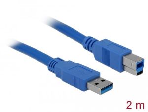 Кабел Delock USB-A - USB-B, 2m
