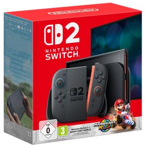 Конзола Nintendo Switch 2 + Mario Kart World 256GB - Black