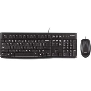 Kомплект клавиатура с мишка Logitech MK120 US-Layout - Черна
