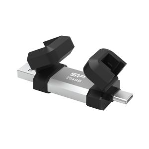 USB памет Silicon Power Mobile C51 256GB USB-A и USB Type-C (USB 3.2 Gen 1)