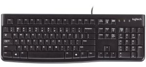 Стандартна клавиатура Logitech K120, US, ритейл опаковка