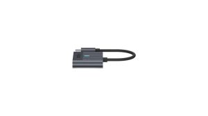 Четец за карти Rapoo UCR-3001, USB-C, Черен