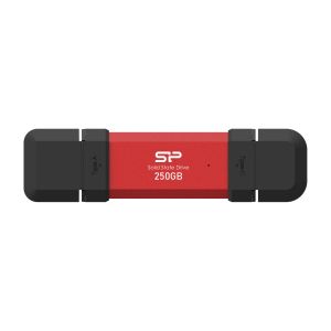 Външен SSD Silicon Power DS72 Red - 250GB