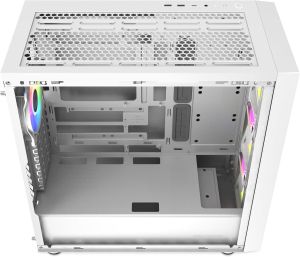 Кутия CoolerMaster MasterBox 600 - White ARGB