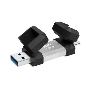 USB памет Silicon Power Mobile C51 128GB USB-A и USB Type-C (USB 3.2 Gen 1)