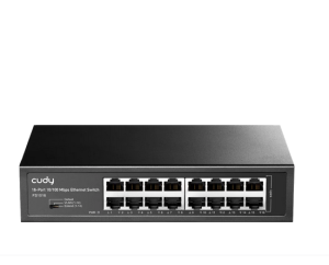Суич Cudy FS1016, 16 портов, 10/100Mbps, Metal Switch
