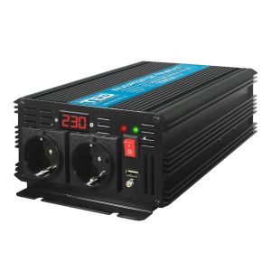 Инвертор 12/220 V  DC/AC 1000/2000W Pure Sine Wave /чиста сиунусоида/ TED000378  TED ELECTRIC
