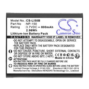 Батерия за апарат Cameron Sino 3.7V 800mAh, LiIon , OLYMPUS Li50