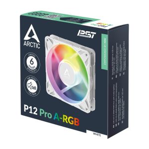 Вентилатор ARCTIC P12 Pro White A-RGB 120mm PWM