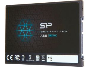 SSD SILICON POWER A55, 2.5", 512 GB, SATA3 3D NAND flash