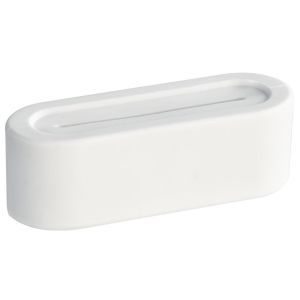 HAMA Органайзер за кабели самозалепващ, 2 бр., бял