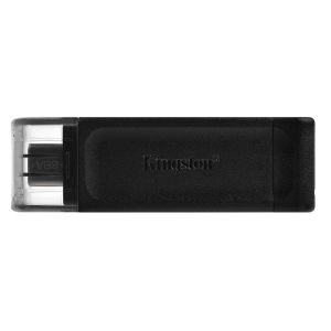 USB памет KINGSTON DataTraveler 70, 128GB,USB-C 3.2 Gen 1, Черна