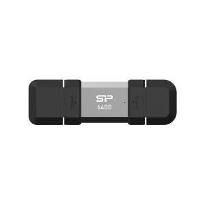 USB памет Silicon Power Mobile C51 64GB, USB-А и USB Type-C (USB 3.2 Gen 1)