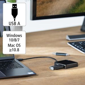 USB хъб, 4 портов, HAMA-200121