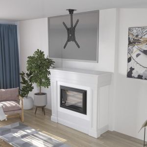 HAMA Стойка за таван  TV, регулируемa, 165 см (65"), 220877