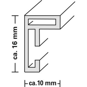HAMA Рамка за снимки “Chiaro”, 30 x 40 cm, бяла