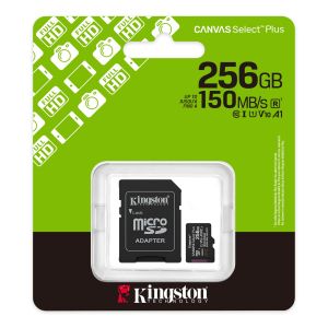 Карта памет Kingston Canvas Select Plus, microSDXC 256GB